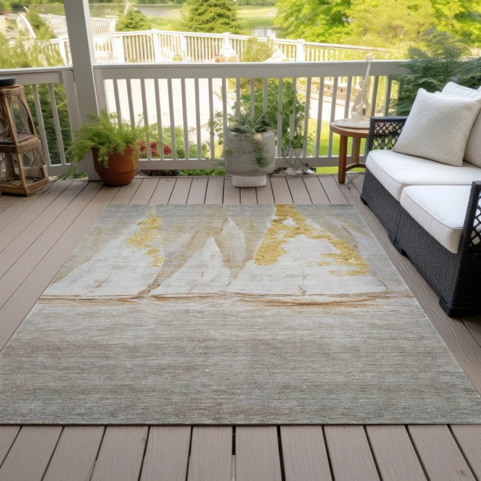 Addison Rugs Chantille Brown ACN2084 8ft. x 10ft. Rect. Rug