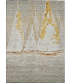 Addison Rugs Chantille Brown ACN2084 5ft. x 7ft.6in. Rect. Rug