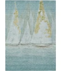Addison Rugs Chantille Teal ACN2084 8ft. x 10ft. Rect. Rug