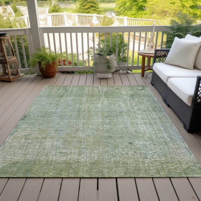 Addison Rugs Chantille Green ACN2087 5ft. x 7ft.6in. Rect. Rug