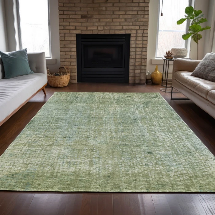 Addison Rugs Chantille Green ACN2087 5ft. x 7ft.6in. Rect. Rug