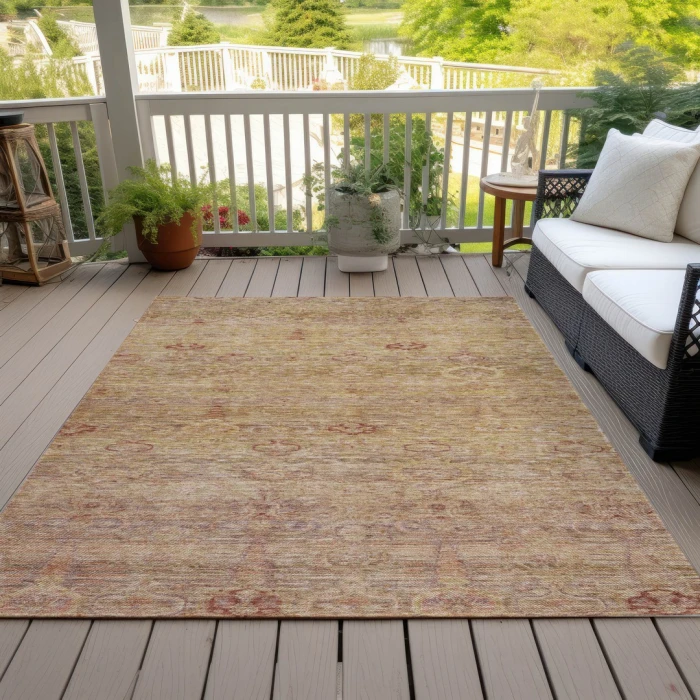 Addison Rugs Chantille Orange ACN2090 8ft. x 10ft. Rect. Rug