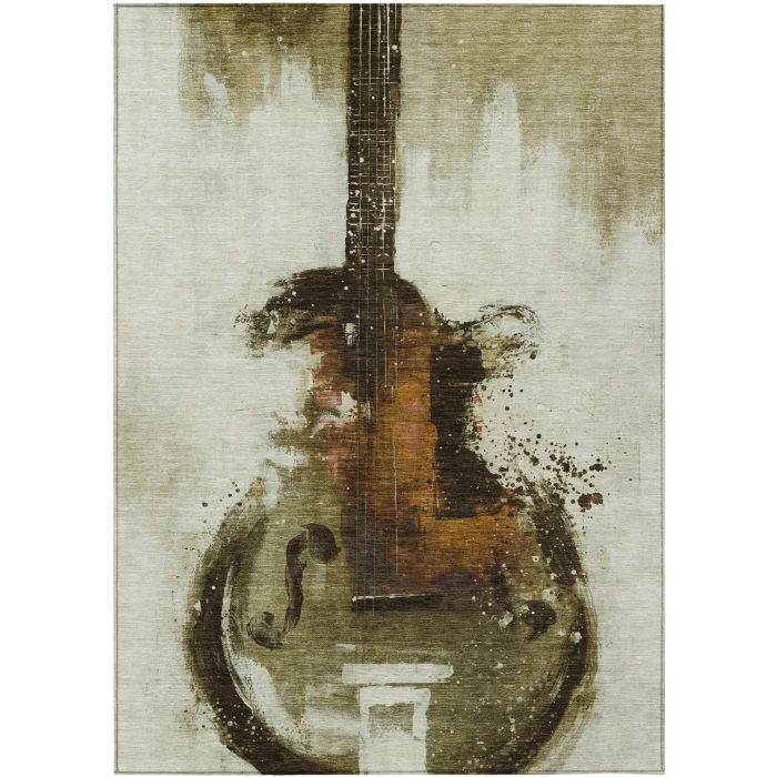 Addison Rugs Chantille Brown ACN2091 9ft. x 12ft. Rect. Rug
