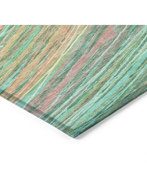 Addison Rugs Chantille Teal ACN2094 9ft. x 12ft. Rect. Rug