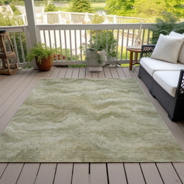 Addison Rugs Chantille Green ACN2095 5ft. x 7ft.6in. Rect. Rug