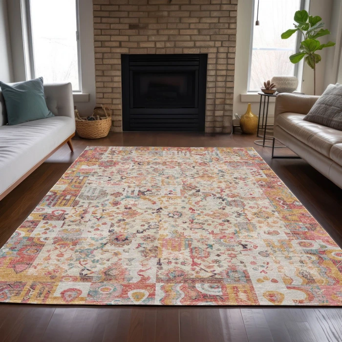 Addison Rugs Chantille Pink ACN2099 5ft. x 7ft.6in. Rect. Rug