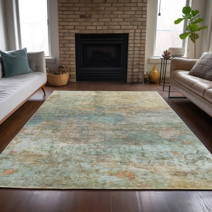 Addison Rugs Chantille Gold ACN2100 5ft. x 7ft.6in. Rect. Rug