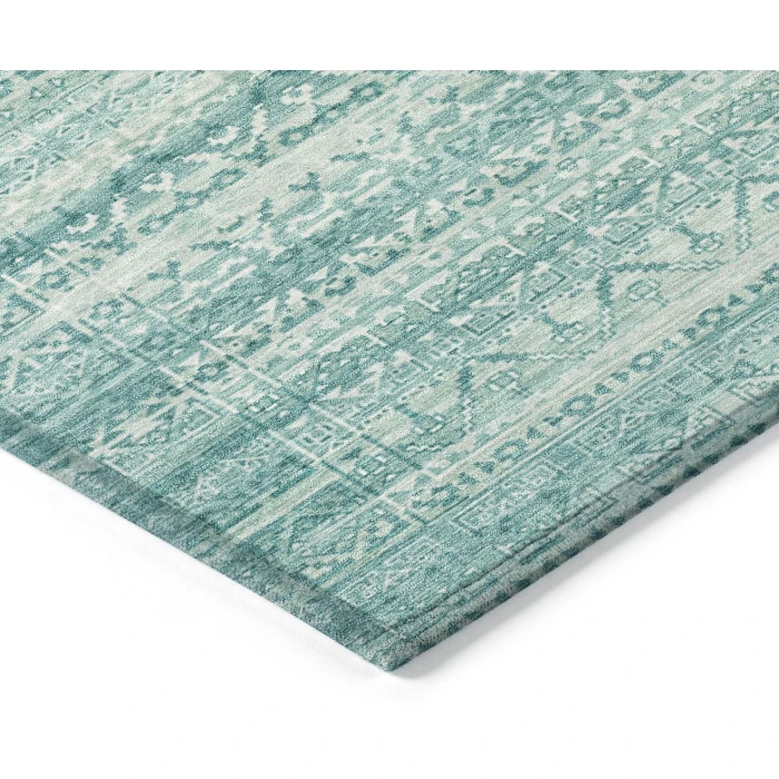 Addison Rugs Chantille Teal ACN2101 5ft. x 7ft.6in. Rect. Rug