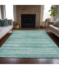 Addison Rugs Chantille Teal ACN2101 5ft. x 7ft.6in. Rect. Rug