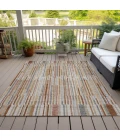 Addison Rugs Chantille Orange ACN2102 8ft. x 10ft. Rect. Rug