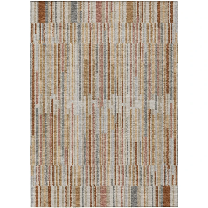 Addison Rugs Chantille Orange ACN2102 8ft. x 10ft. Rect. Rug