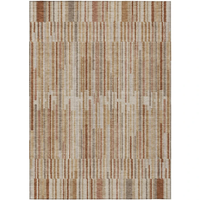 Addison Rugs Chantille Orange ACN2102 5ft. x 7ft.6in. Rect. Rug