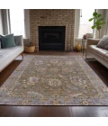 Addison Rugs Chantille Brown ACN2104 9ft. x 12ft. Rect. Rug