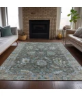 Addison Rugs Chantille Green ACN2104 5ft. x 7ft.6in. Rect. Rug