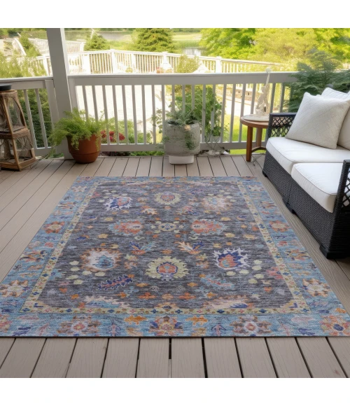 Addison Rugs Chantille Gray ACN2104 8ft. x 10ft. Rect. Rug