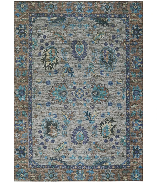 Addison Rugs Chantille Gray ACN2104 5ft. x 7ft.6in. Rect. Rug