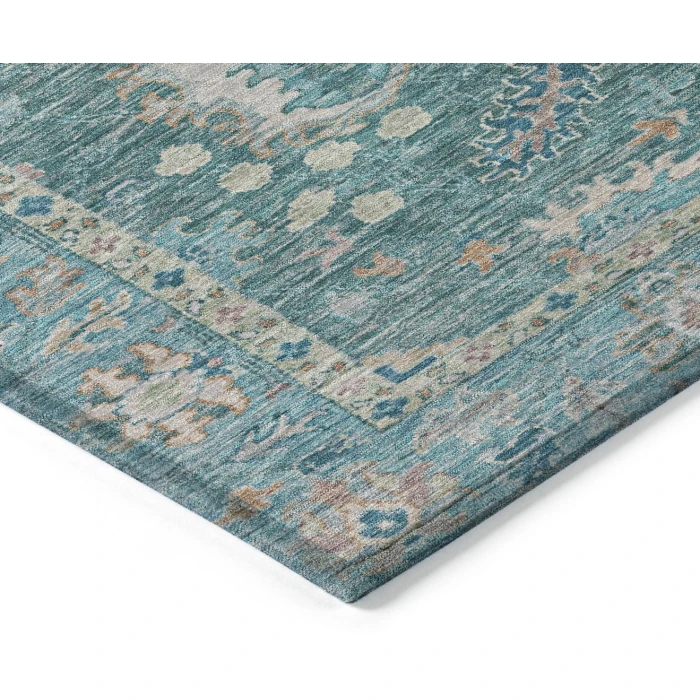 Addison Rugs Chantille Teal ACN2104 8ft. x 10ft. Rect. Rug