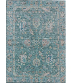 Addison Rugs Chantille Teal ACN2104 5ft. x 7ft.6in. Rect. Rug