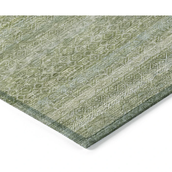 Addison Rugs Chantille Green ACN2105 9ft. x 12ft. Rect. Rug