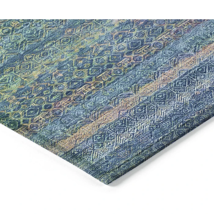 Addison Rugs Chantille Teal ACN2106 8ft. x 10ft. Rect. Rug