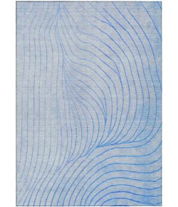 Addison Rugs Chantille Blue ACN2107 5ft. x 7ft.6in. Rect. Rug