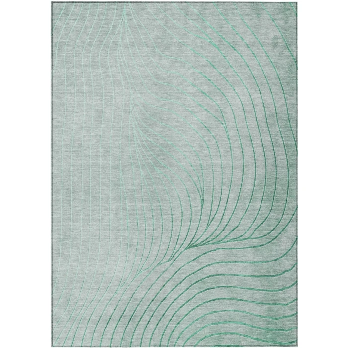 Addison Rugs Chantille Green ACN2107 5ft. x 7ft.6in. Rect. Rug