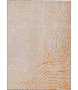 Addison Rugs Chantille Orange ACN2107 8ft. x 10ft. Rect. Rug