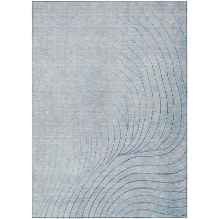 Addison Rugs Chantille Blue ACN2107 8ft. x 10ft. Rect. Rug