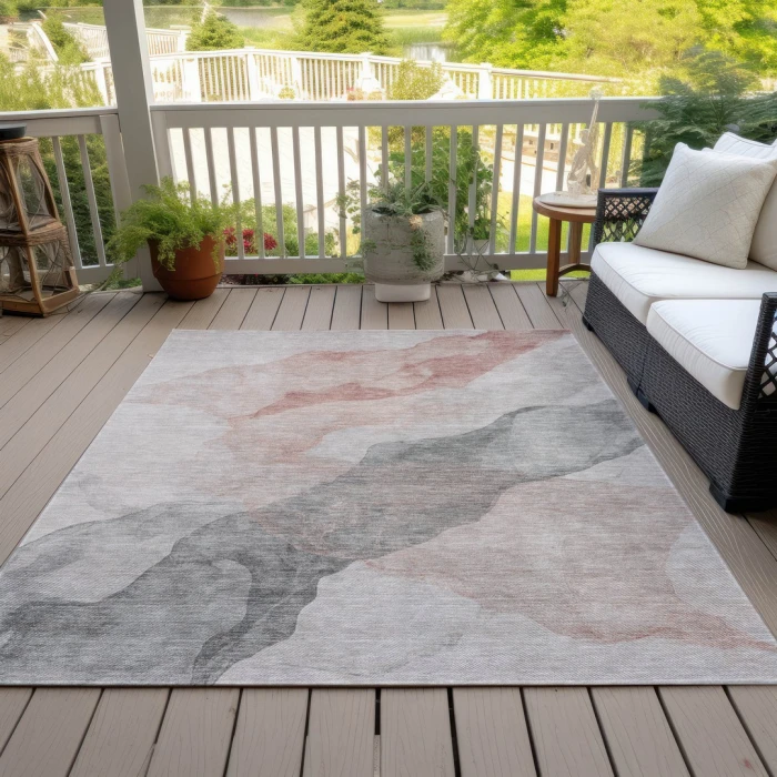 Addison Rugs Chantille Orange ACN2109 5ft. x 7ft.6in. Rect. Rug