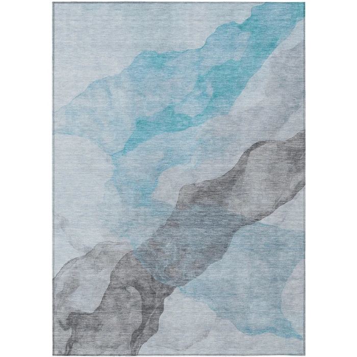 Addison Rugs Chantille Teal ACN2109 5ft. x 7ft.6in. Rect. Rug