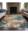 Addison Rugs Chantille Teal ACN2114 5ft. x 7ft.6in. Rect. Rug