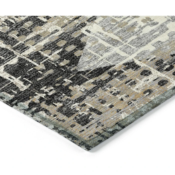 Addison Rugs Chantille Black ACN2116 9ft. x 12ft. Rect. Rug