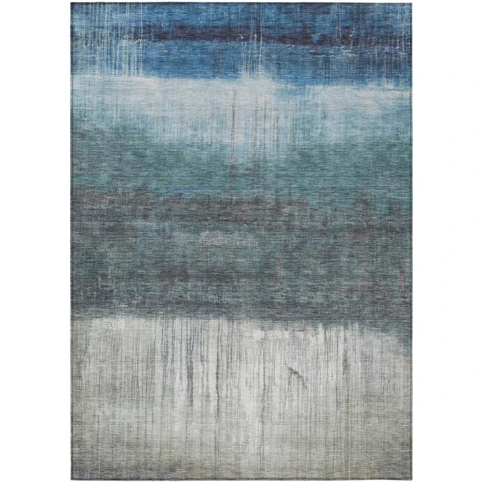 Addison Rugs Chantille Blue ACN2118 9ft. x 12ft. Rect. Rug