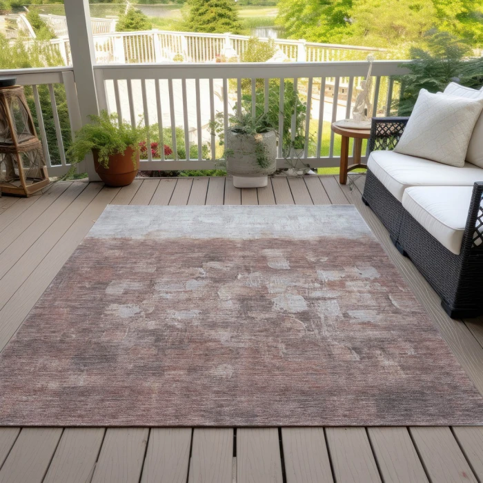 Addison Rugs Chantille Orange ACN2119 9ft. x 12ft. Rect. Rug