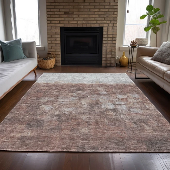 Addison Rugs Chantille Orange ACN2119 9ft. x 12ft. Rect. Rug