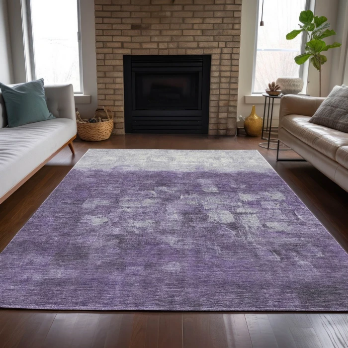 Addison Rugs Chantille Purple ACN2119 9ft. x 12ft. Rect. Rug