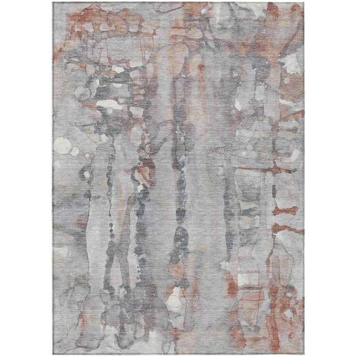Addison Rugs Chantille Orange ACN2120 5ft. x 7ft.6in. Rect. Rug