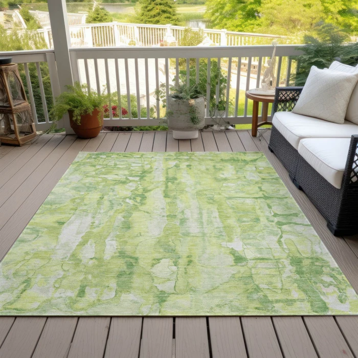 Addison Rugs Chantille Green ACN2120 5ft. x 7ft.6in. Rect. Rug
