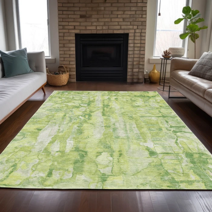 Addison Rugs Chantille Green ACN2120 5ft. x 7ft.6in. Rect. Rug