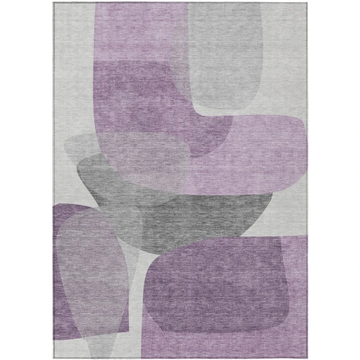 Addison Rugs Chantille Purple ACN2121 5ft. x 7ft.6in. Rect. Rug