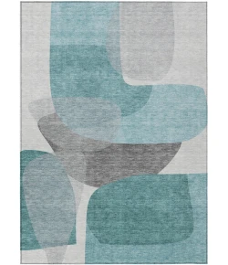 Addison Rugs Chantille Teal ACN2121 9ft. x 12ft. Rect. Rug