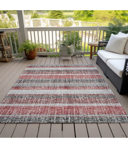 Addison Rugs Chantille Red ACN2122 5ft. x 7ft.6in. Rect. Rug