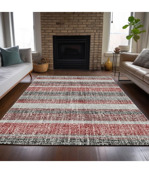 Addison Rugs Chantille Red ACN2122 5ft. x 7ft.6in. Rect. Rug