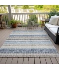 Addison Rugs Chantille Blue ACN2122 8ft. x 10ft. Rect. Rug