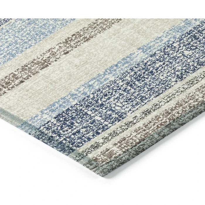 Addison Rugs Chantille Blue ACN2122 8ft. x 10ft. Rect. Rug