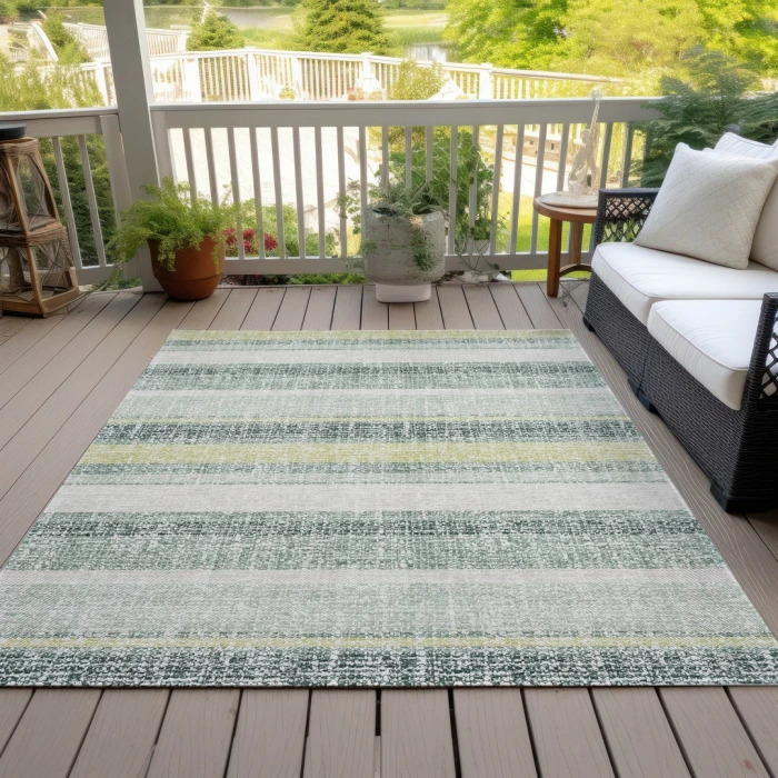 Addison Rugs Chantille Blue ACN2122 5ft. x 7ft.6in. Rect. Rug