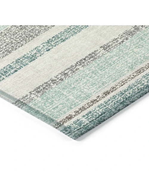 Addison Rugs Chantille Teal ACN2122 9ft. x 12ft. Rect. Rug