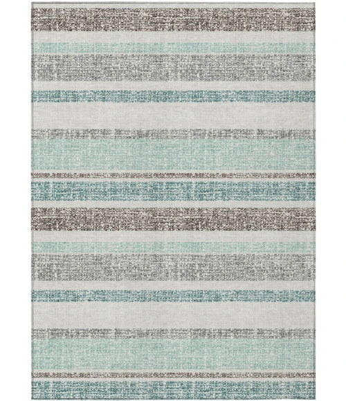 Addison Rugs Chantille Teal ACN2122 9ft. x 12ft. Rect. Rug