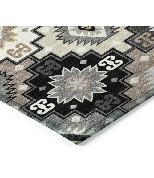 Addison Rugs Chantille Black ACN2123 8ft. x 10ft. Rect. Rug