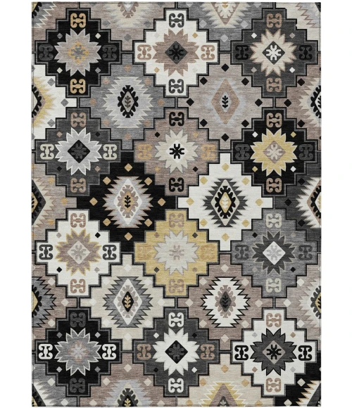 Addison Rugs Chantille Black ACN2123 8ft. x 10ft. Rect. Rug